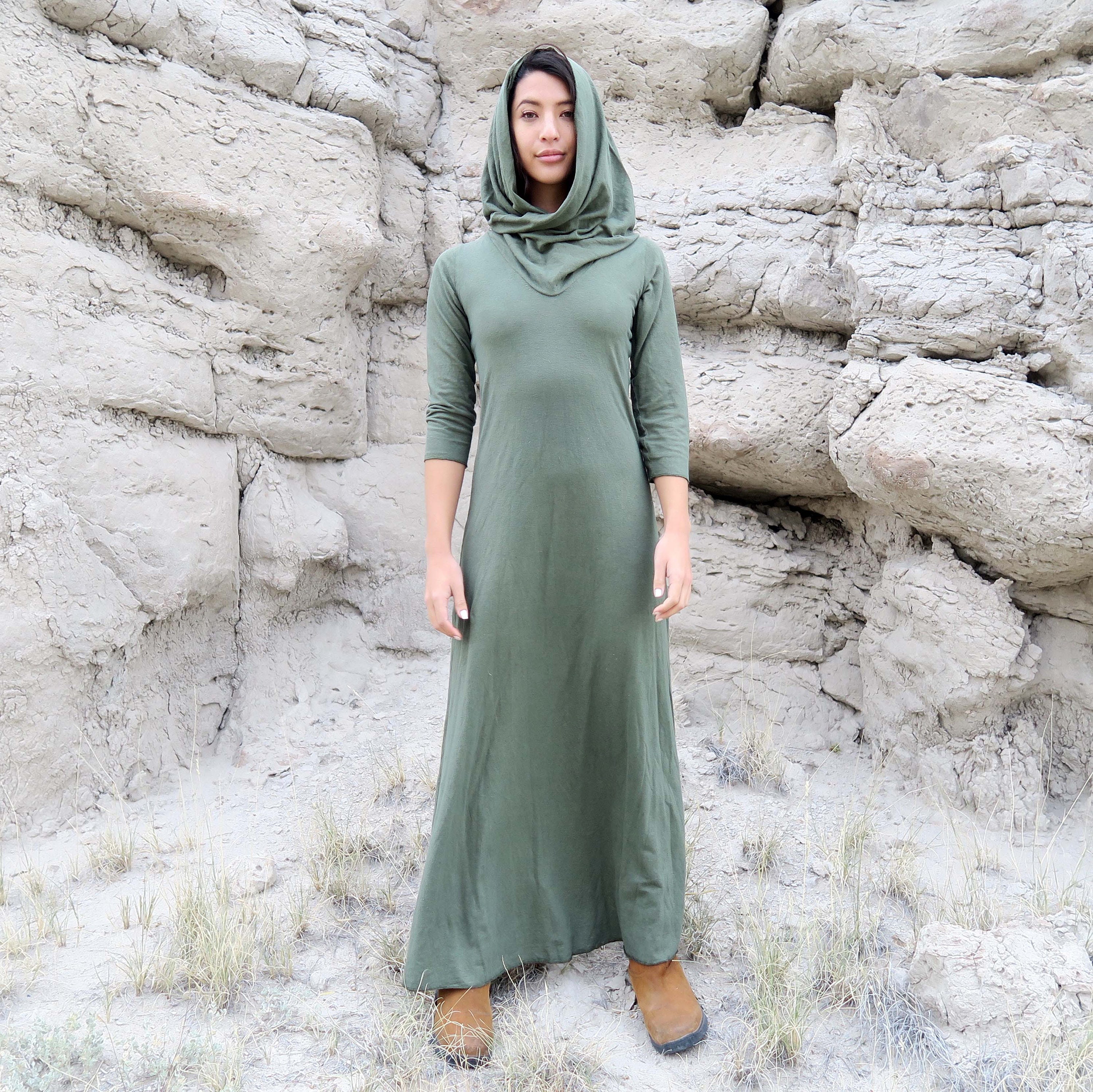 Ewok Simplicity Long Dress ( LIGHT Hemp/organic Cotton Knit ) - Etsy