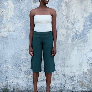 ORGANIC Simplicity Gaucho ( LIGHT hemp/organic cotton knit ) - organic shorts