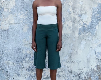 ORGANIC Simplicity Gaucho (light hemp/organic cotton knit) - organic shorts