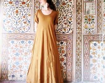 ORGANIC Slip Wanderer Long Dress ( LIGHT hemp/organic cotton knit ) - organic dress