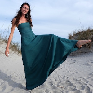 ORGANIC Love Me 2 Times Wanderer Long Dress ( LEICHTER Hanf/Biobaumwollstrick )