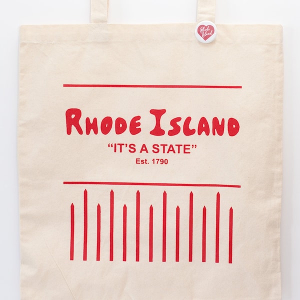 Rhode Island tote bag, Rhode Island souvenir, funny Awful Awful tote bag