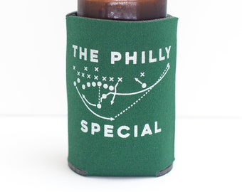 Philly Special beer can coolie, Philadelphia gift