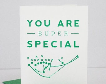 Philly Special Greeting Card, Philadelphia Eagles Valentine