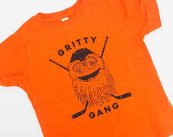 Gritty gang toddler tshirt, Philly hockey fan tee