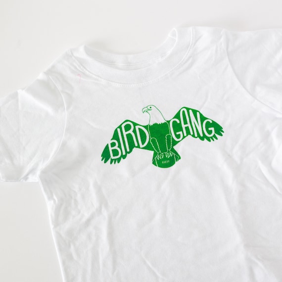 Bird Gang football toddler tshirt, Philadelphia football toddler tee, eagle toddler shirt by exit343design