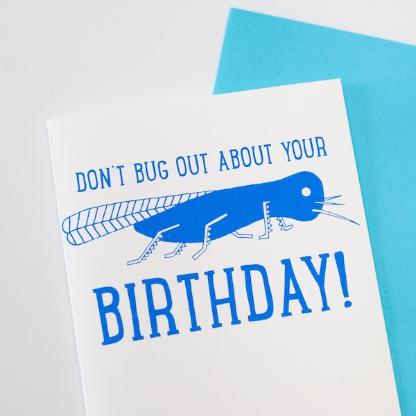 Big Blue Bug Ri Etsy