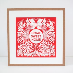 PA Dutch Hex Sign Art, Fraktur Art, Dutch Folk Art Prints, Pennsylvania Dutch Signs, Modern Folk Art, Home Sweet Home, Cute Boho Plant Print