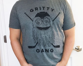 Gritty gang adult tshirt, Philly hockey fan tshirt