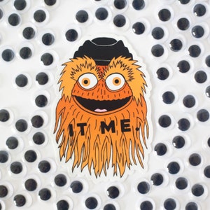 Gritty vinyl sticker, funny Philadelphia sticker