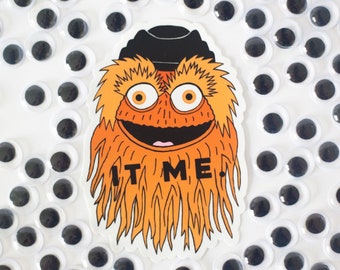 Gritty vinyl sticker, funny Philadelphia sticker