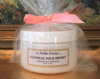 Oatmeal Milk & Honey Goat Milk Cream Soap