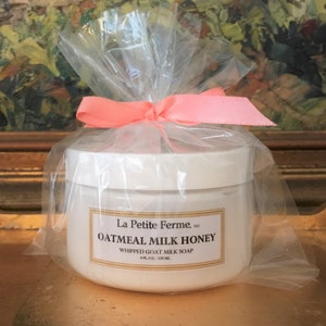 Oatmeal Milk & Honey Goat Milk Cream Soap