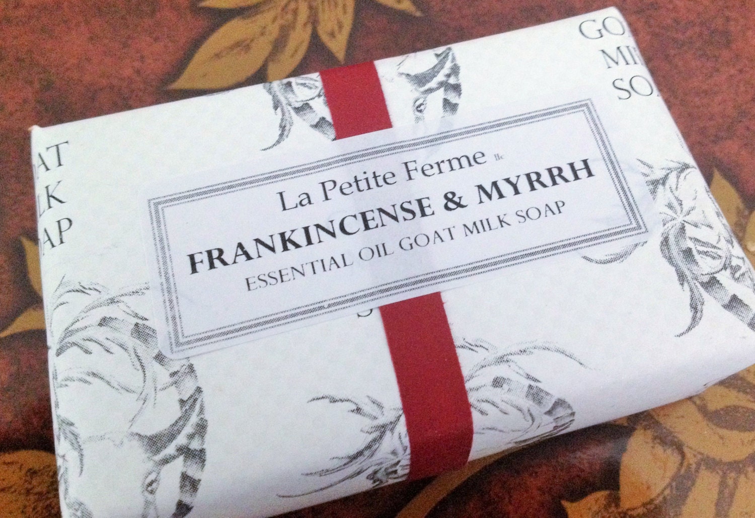 Frankincense Myrrh Goat Milk Soap