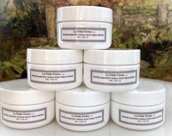 Chaga face cream, cream for the face, pure face cream, goat milk face cream, essential oil face cream