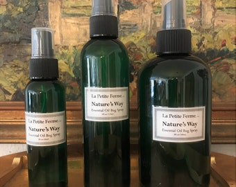 Essential oil Bug spray, pure essentials oils, mosquito spray, camping spray, gardening spray, gift for gardener, Florida bug spray