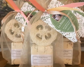 Handmade goat milk soap gift, gift for her, gift for him, coworker gift, wedding favor, soap gift under 10, wedding shower