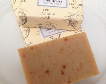 Pure  Florida Honey goat milk soap, baby soap, soap for the face, honey soap, Florida honey, bestseller soap