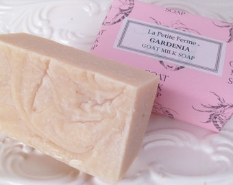 White Gardenia goat milk soap, soap for her, wedding shower favor, wedding favor, gift for mom, gift under 10, florida soap, airbnb