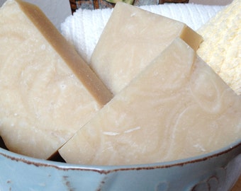 Patchouli or Patchouli & Orange essential oil goat milk soap