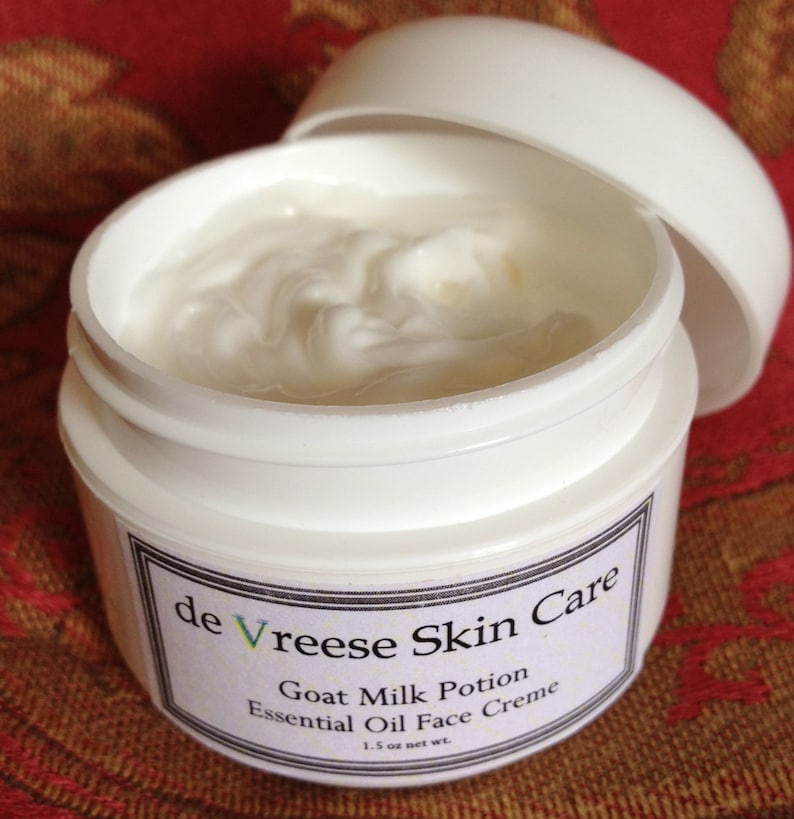 Pure Goat Milk Face Cream Natural Cream Cream for the Face Etsy