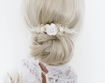 Flower vine, bridal vine, romantic floral decoration, hair comb, lavender, meadow flowers, dried flower decoration, wildflowers, boho wedding accessories