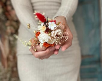 Autumn Bridal Hair Comb Elegant Fall Wedding Accessory Bridal Vine with Flower Rustic wedding Bridal hair Wreath Vintage Flower wedding