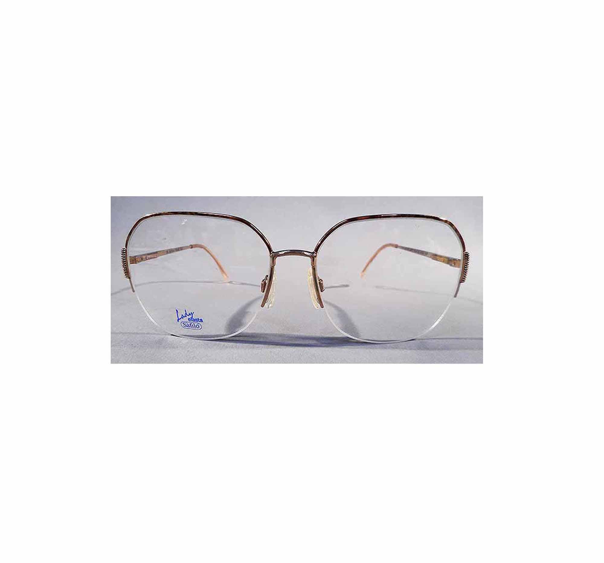Vintage Safilo Women Glasses Frame Silver Tone 50[]18 135 Eyeglasses Eye Wear Vintage Safilo - Etsy main image 2