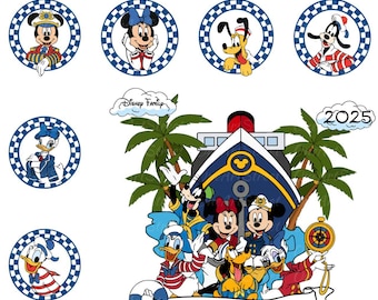 Bestseller! Sail Away With Mickey and Friends Png, Sea Sail Png, Disney Cruise Shirt Design, Disney Trip Svg, Mickey and Cruise Sea Cruise