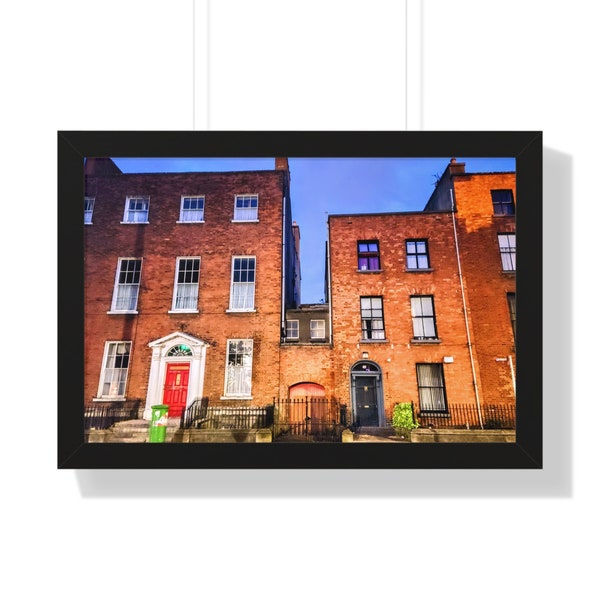 Welcome Home, Original Framed Photographic Art, photograph, wall decoration, wall hanging, wall art, room decoration, cityscape, ireland