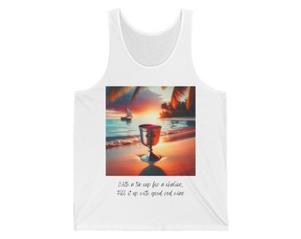 Jimmy Buffett 'Tin Cup Chalice' Tank for Parrotheads