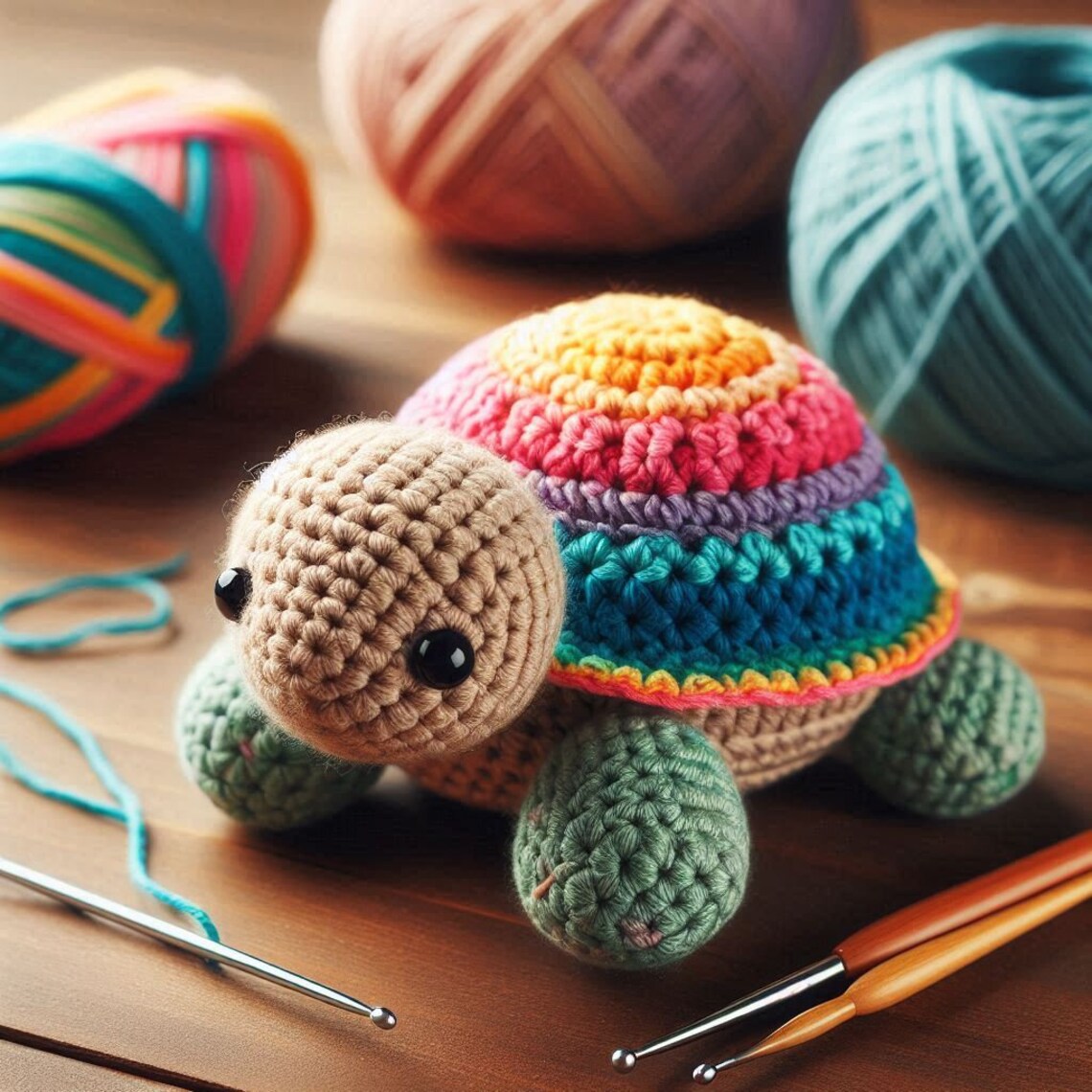 Terry the Turtle Crochet Pattern - Etsy