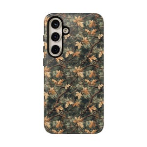 Camouflage Phone Case, Tough Cases for Nature Lovers, Outdoor Protection, Fall Aesthetic, Hunting Gift, Durable Cell Cover