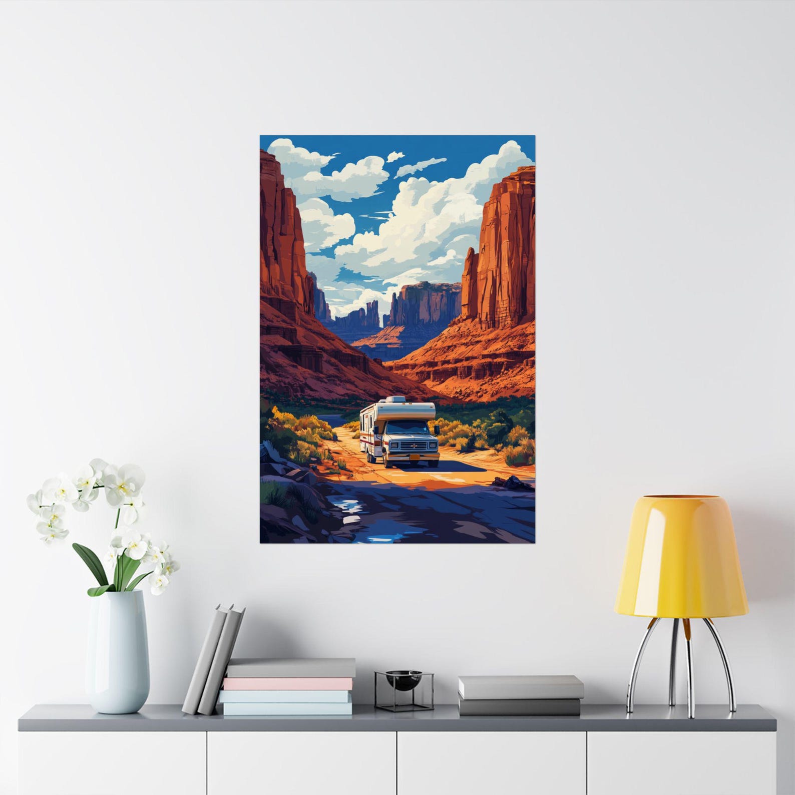 Poster Rv 6 Grand Canyon RV Road Trip Poster, American National Park Art - Etsy