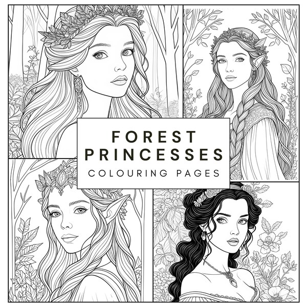 Forest Princess - Etsy