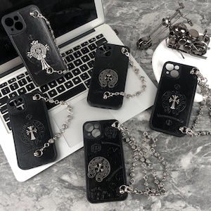 Étuis de téléphone personnalisés Pour cadeau pour un ami Étuis de téléphone en cuir pour iPhone/Samsung, cadeau de la Saint-Valentin