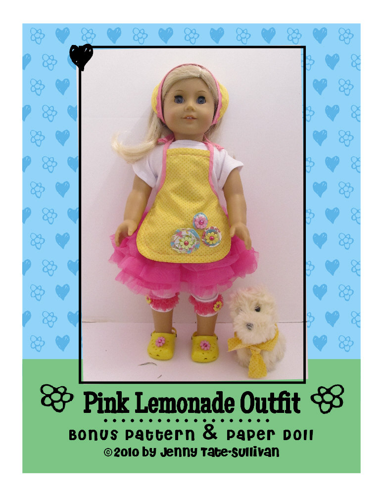 18 in Doll Lemonade Stand Play Set Pattern_doll Furniture & Etsy