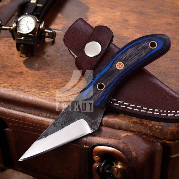 A hand-forged D2 steel Kiridashi — a Japanese utility blade tradition translated into a sleek, functional EDC tool that looks like it belongs in a glass case AND your pocket.