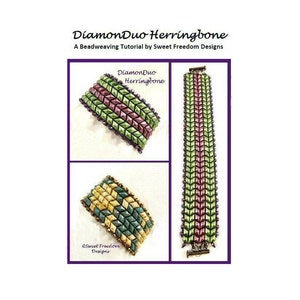 Tutorial for Beaded Bracelets featuring DiamonDuo or GemDuo Beads