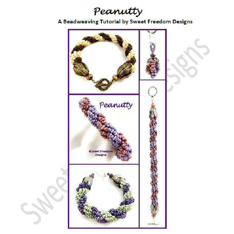 Double Spiral Bracelet and Earrings Tutorial image 5