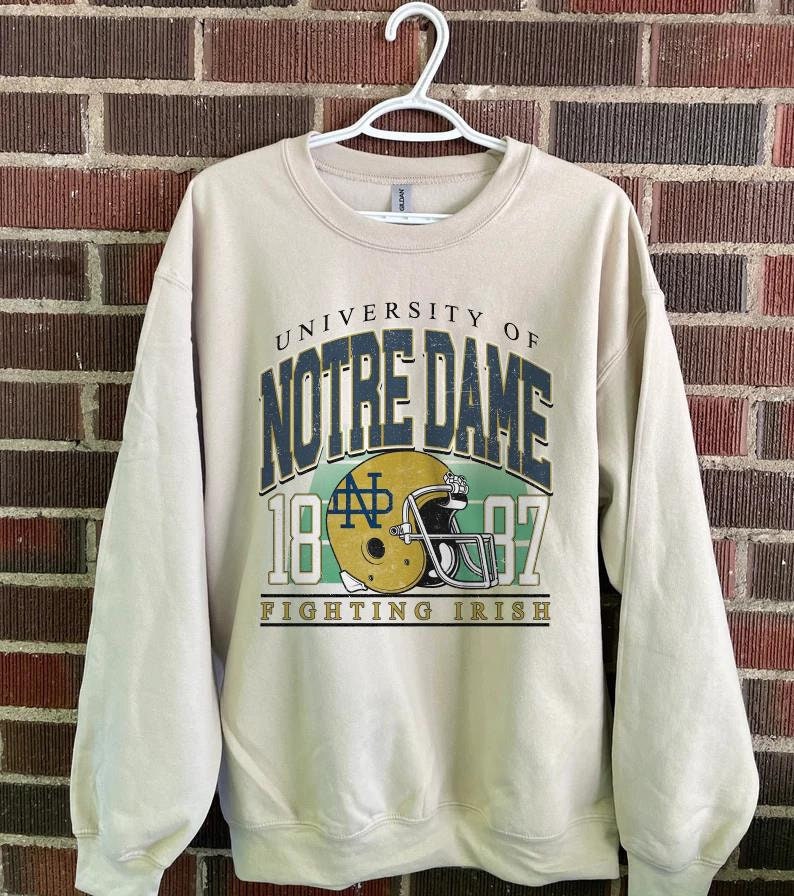 Notre Dame Sweatshirt - Etsy