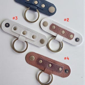 Bag Charm Holder, Snap-On Strap Charm Holder, Charm Clip-On