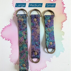 Charm Connector, Leather Charm Connection