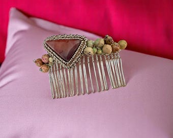 Hair Comb, Wedding Accessory, Prom Comb