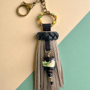 Leather Tassel, Bag Tassel, Handbag Accessory