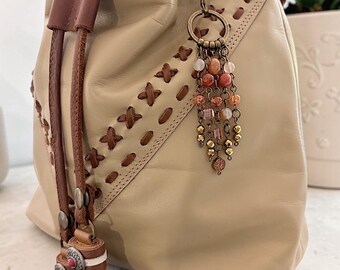 Bag Charm, Purse Charm, Artisan Handbag Jewelry, Gift for Her