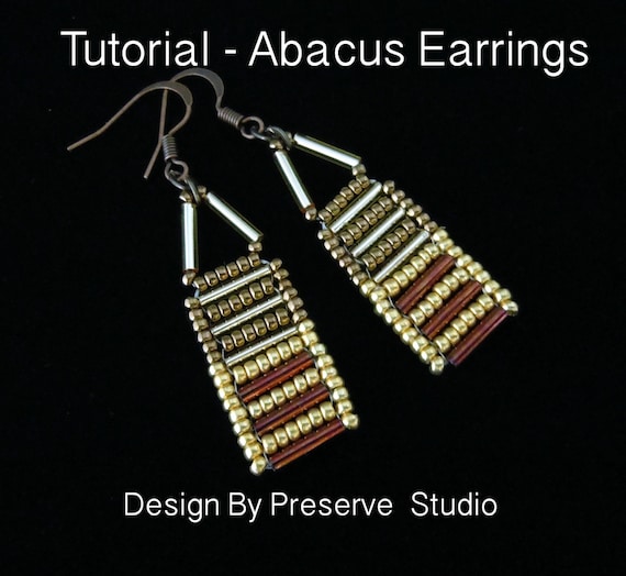 Bugle Bead Bead Pattern Bugle Bead Pattern Beading Etsy