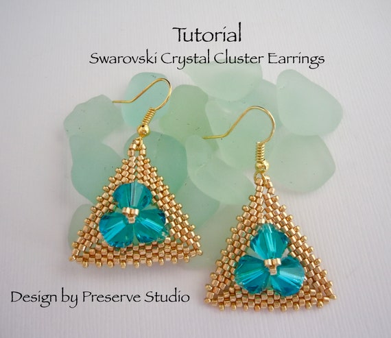 peyote earrings tutorial