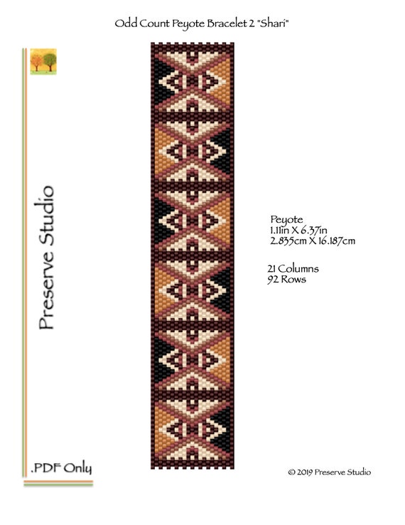 odd count peyote stitch