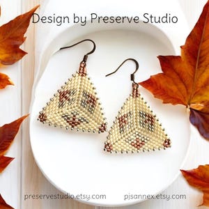 Peyote Earring Pattern